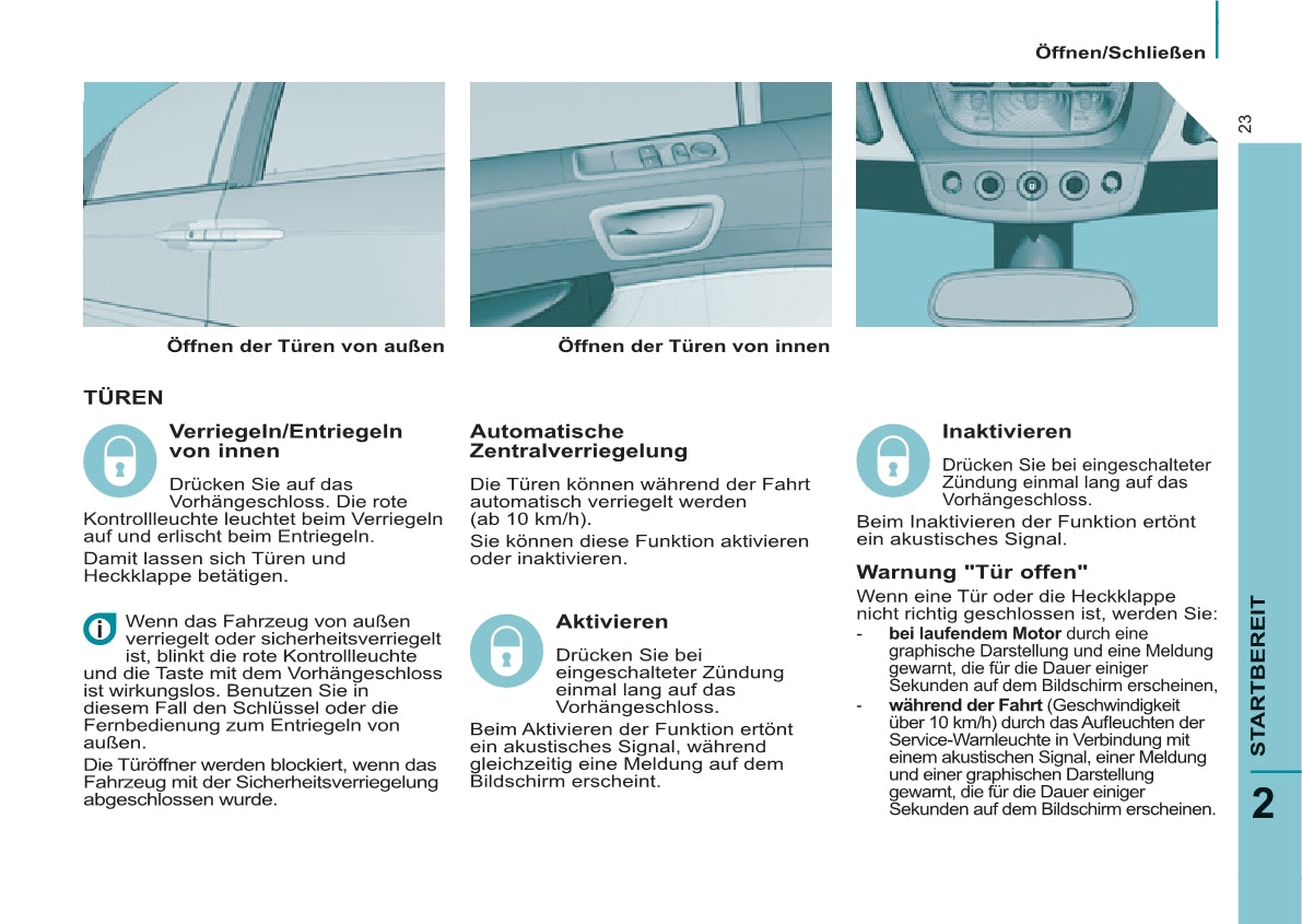 2013-2014 Citroën C8 Bedienungsanleitung | Deutsch