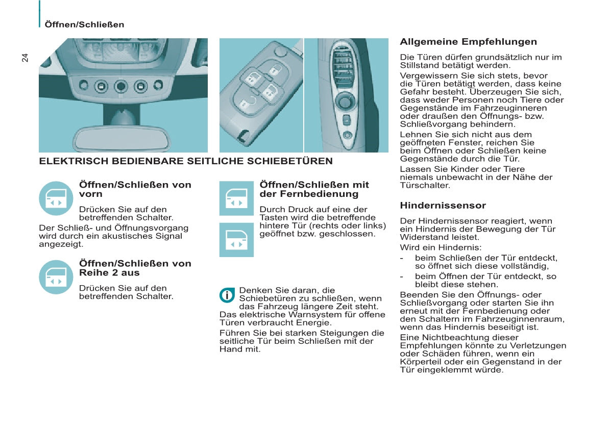 2013-2014 Citroën C8 Bedienungsanleitung | Deutsch