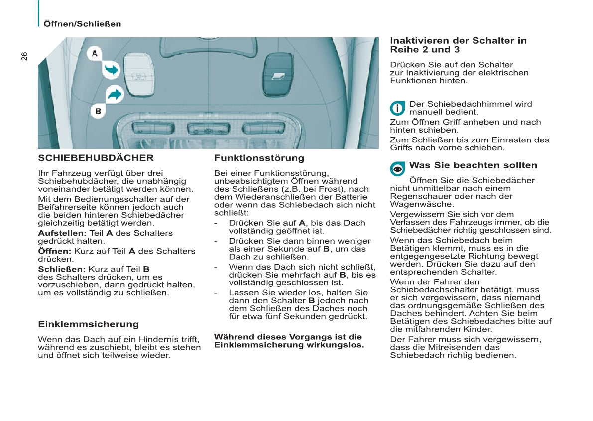 2013-2014 Citroën C8 Bedienungsanleitung | Deutsch