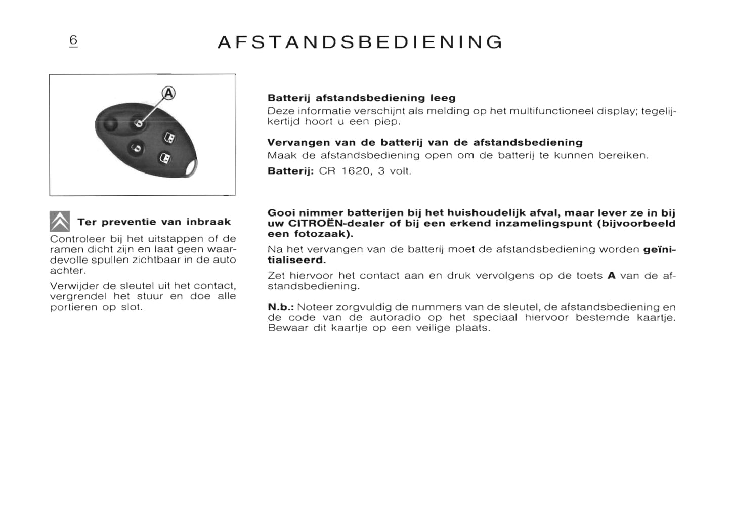 2002-2003 Citroën C8 Bedienungsanleitung | Niederländisch