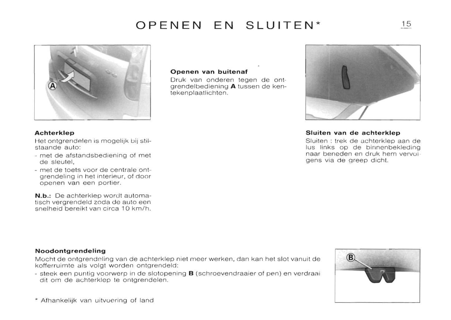 2002-2003 Citroën C8 Bedienungsanleitung | Niederländisch