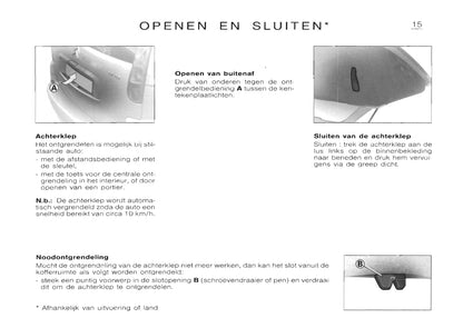 2002-2003 Citroën C8 Bedienungsanleitung | Niederländisch