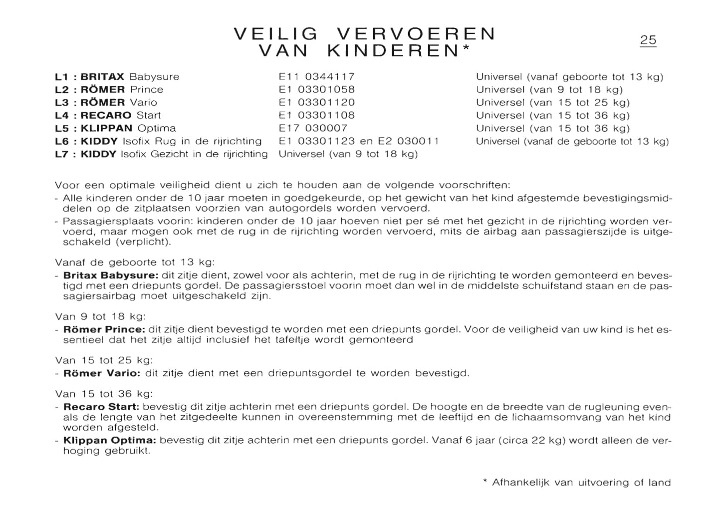 2002-2003 Citroën C8 Bedienungsanleitung | Niederländisch