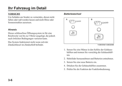 2004-2005 Kia Rio Owner's Manual | German