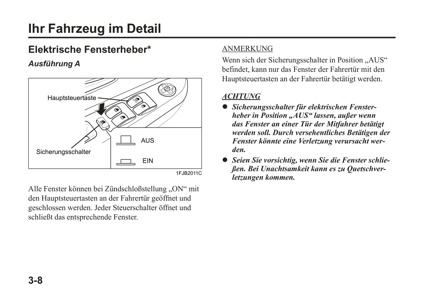 2004-2005 Kia Rio Owner's Manual | German