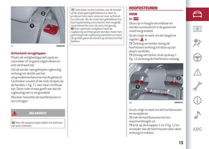 2016-2023 Alfa Romeo Giulietta Owner's Manual | Dutch