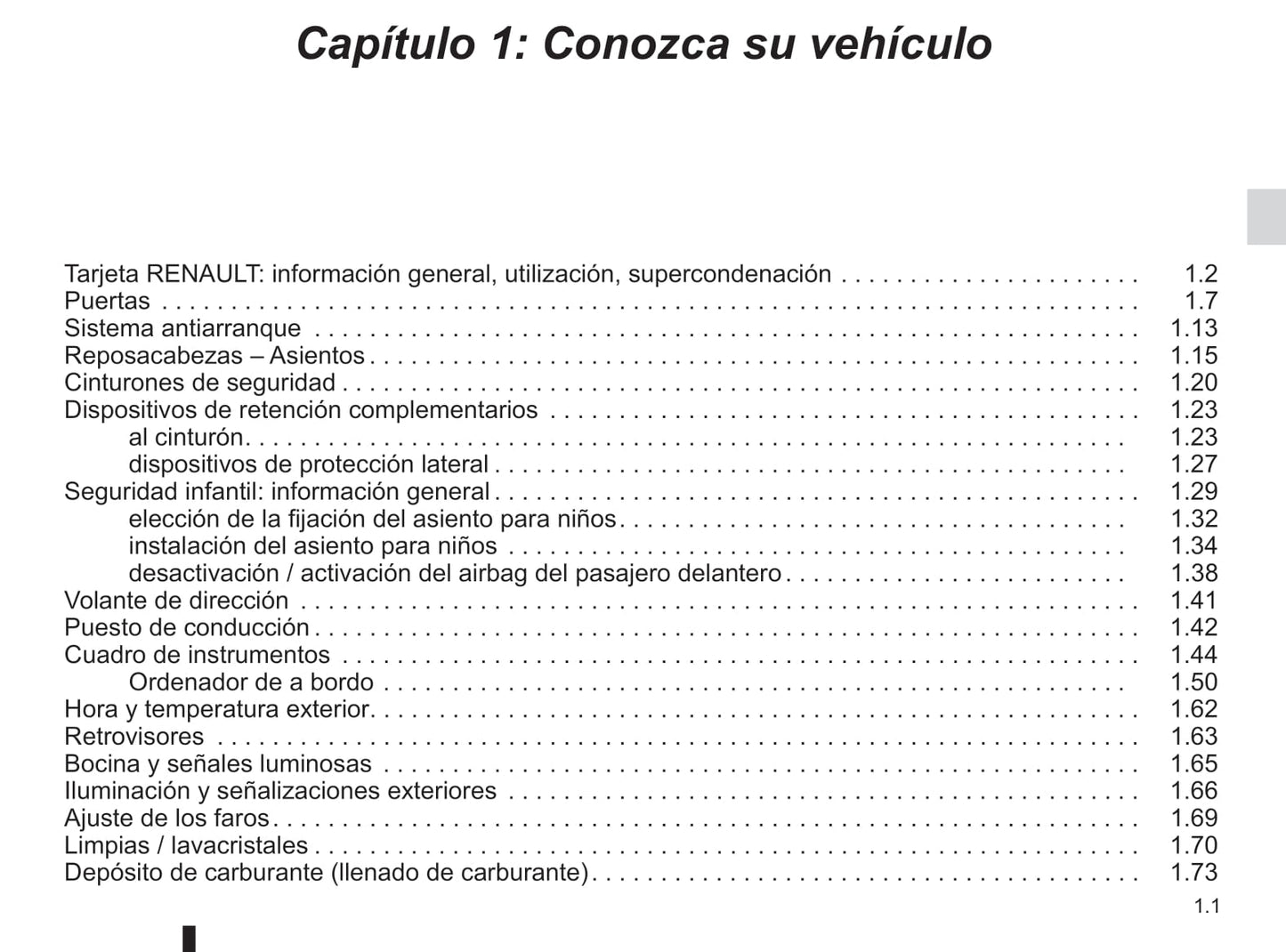 2012-2013 Renault Espace Bedienungsanleitung | Spanisch