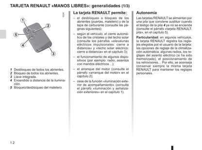 2012-2013 Renault Espace Bedienungsanleitung | Spanisch