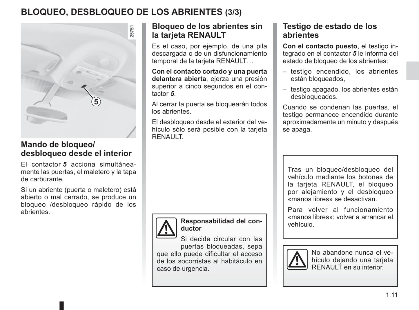 2012-2013 Renault Espace Bedienungsanleitung | Spanisch