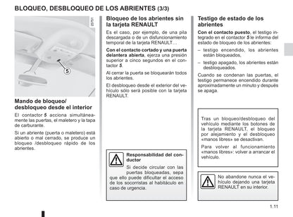 2012-2013 Renault Espace Bedienungsanleitung | Spanisch