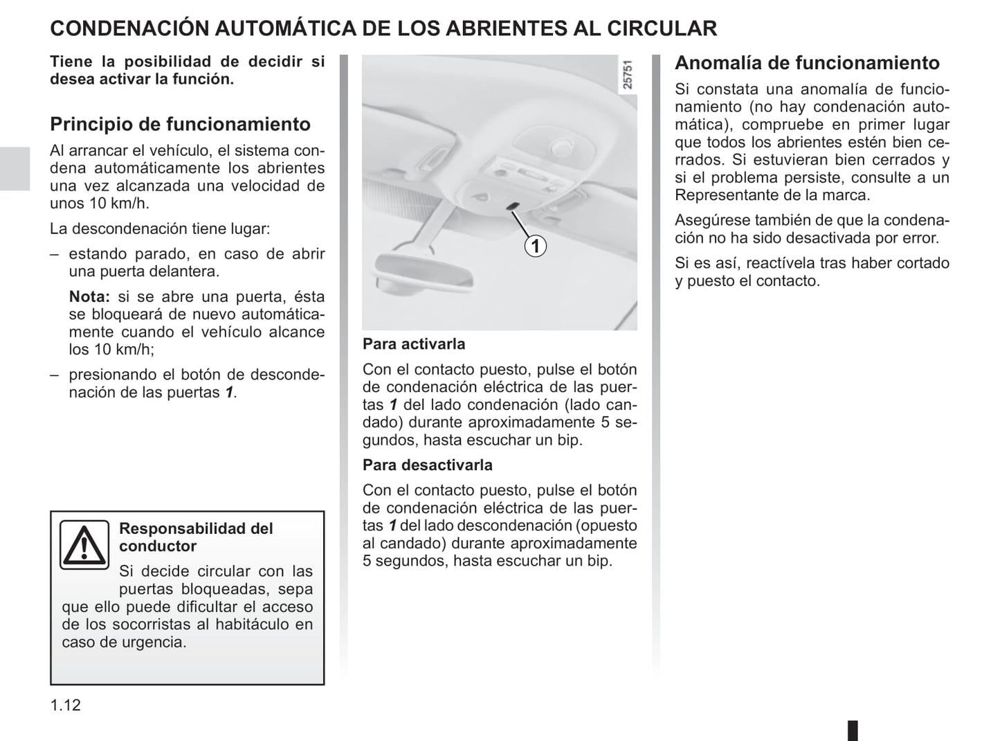 2012-2013 Renault Espace Bedienungsanleitung | Spanisch