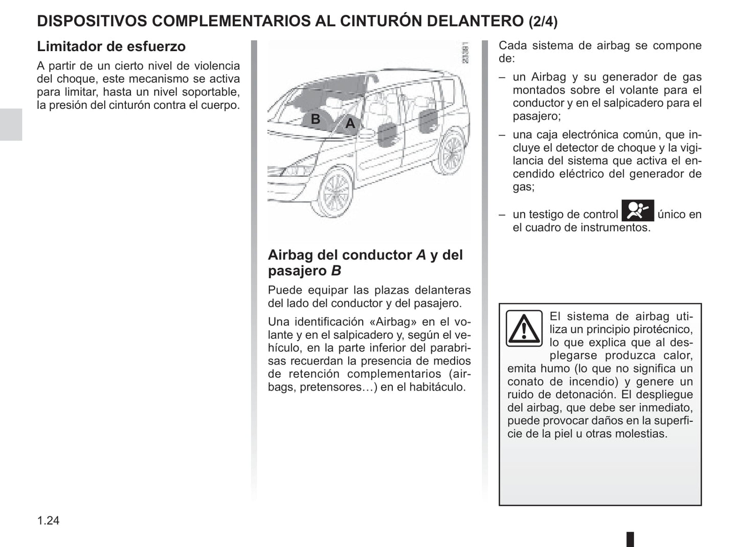 2012-2013 Renault Espace Bedienungsanleitung | Spanisch