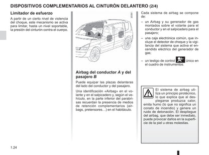 2012-2013 Renault Espace Bedienungsanleitung | Spanisch