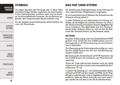 2012-2013 Fiat Doblò Gebruikershandleiding | Duits