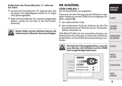 2012-2013 Fiat Doblò Gebruikershandleiding | Duits