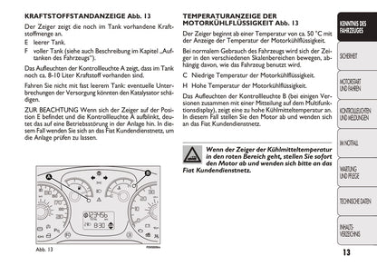 2012-2013 Fiat Doblò Gebruikershandleiding | Duits