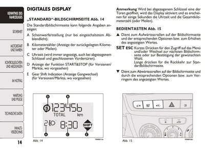 2012-2013 Fiat Doblò Gebruikershandleiding | Duits