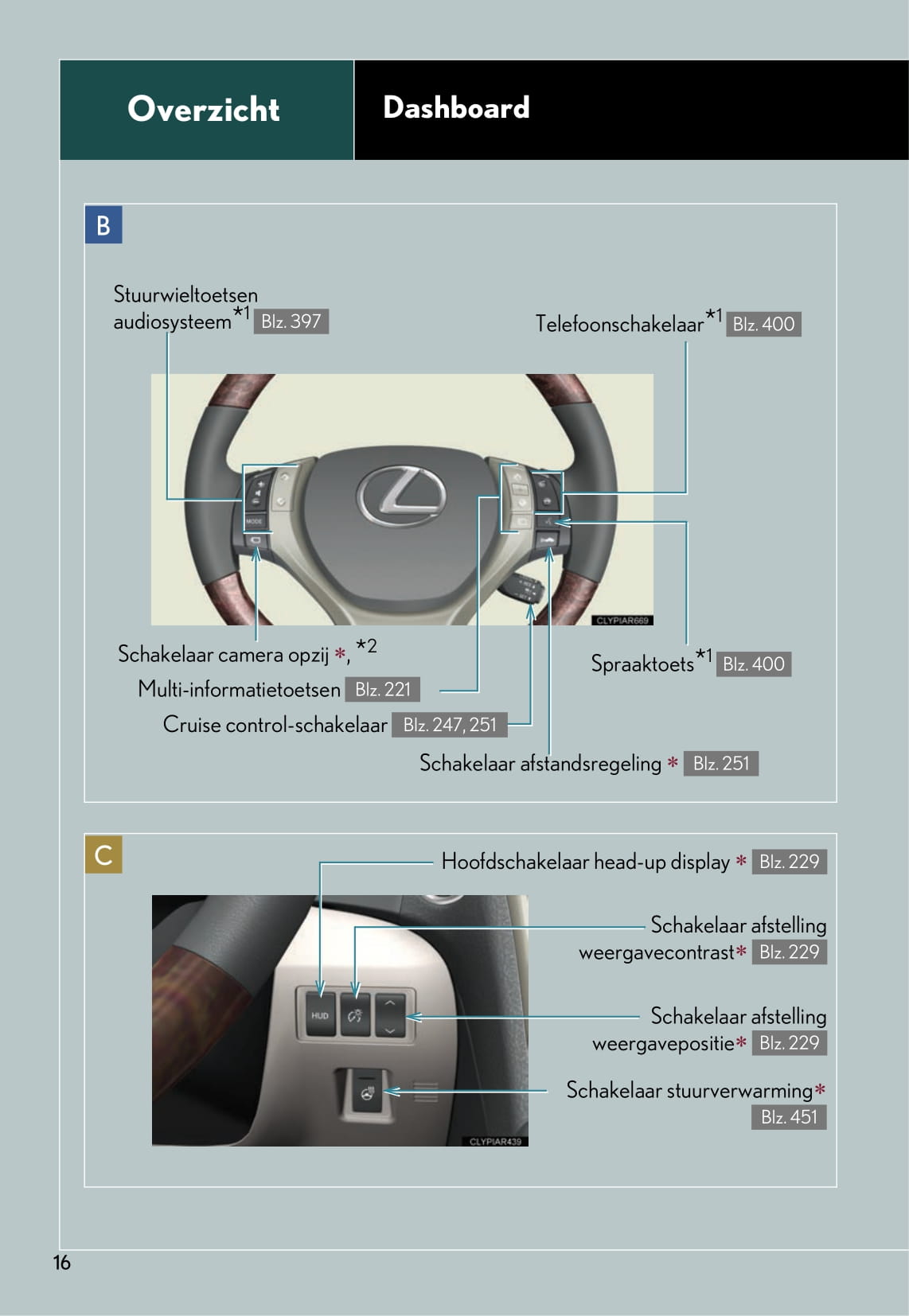 2014-2015 Lexus RX 450h Bedienungsanleitung | Niederländisch