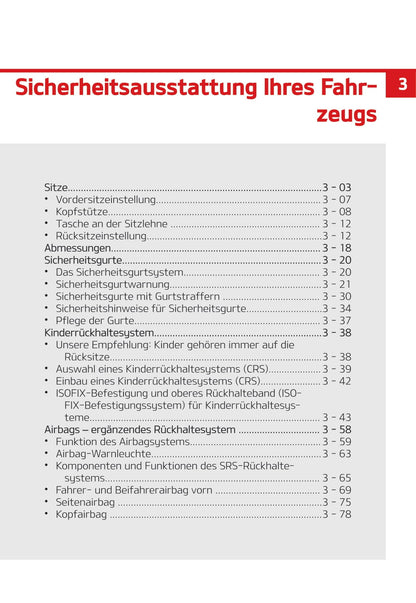 2020-2021 Kia Picanto Owner's Manual | German