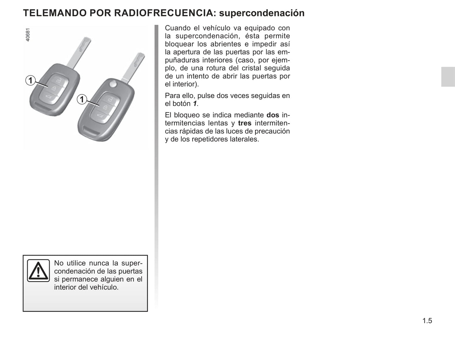 2019 Renault Clio Owner's Manual | Spanish