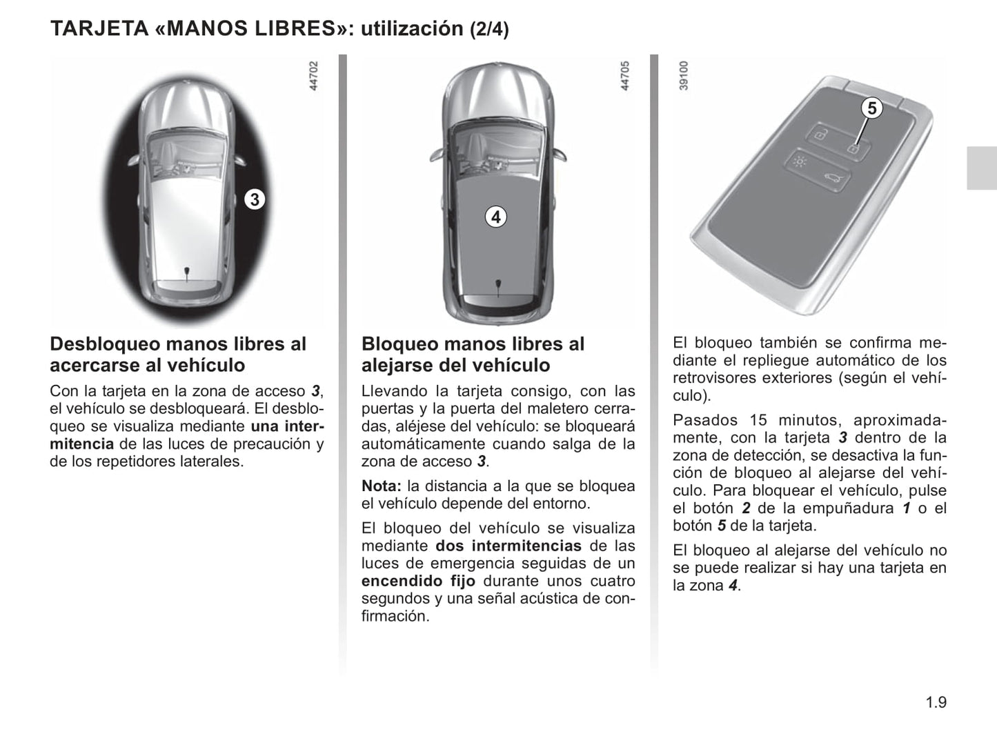 2019 Renault Clio Owner's Manual | Spanish