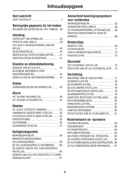 2007-2008 Land Rover Freelander 2 Owner's Manual | Dutch