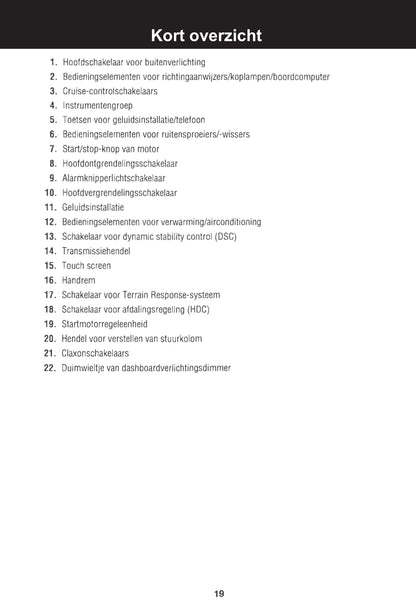 2007-2008 Land Rover Freelander 2 Owner's Manual | Dutch