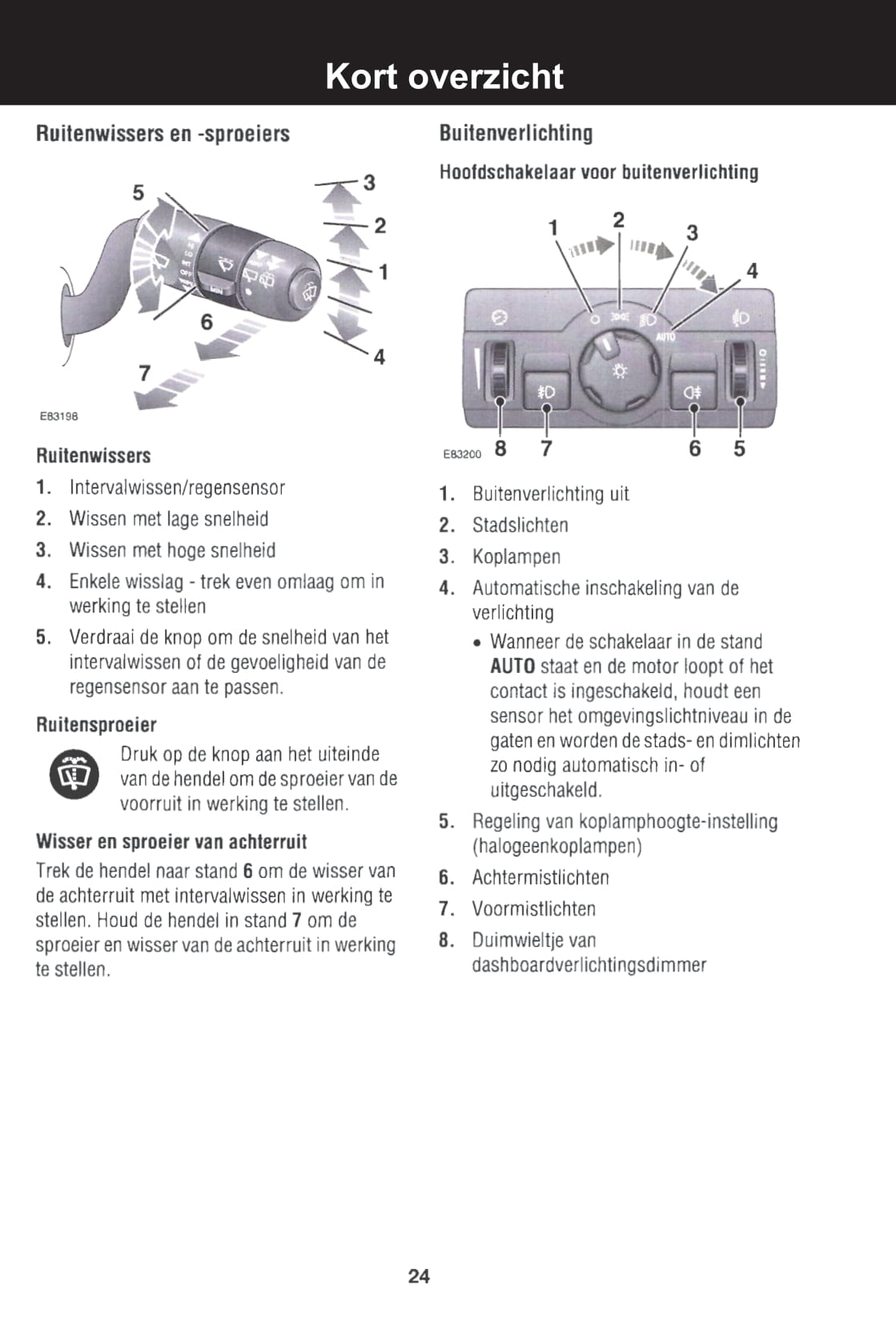 2007-2008 Land Rover Freelander 2 Owner's Manual | Dutch