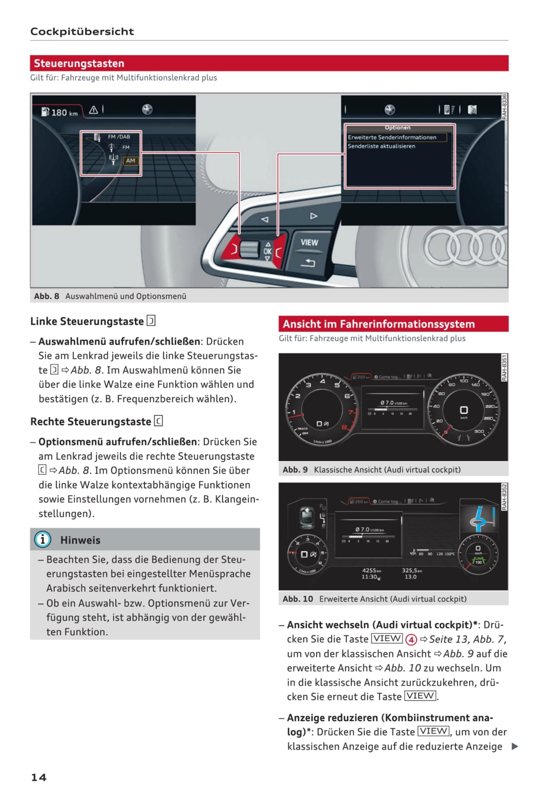 2015-2018 Audi A4 Limousine/A4 Avant Owner's Manual | German