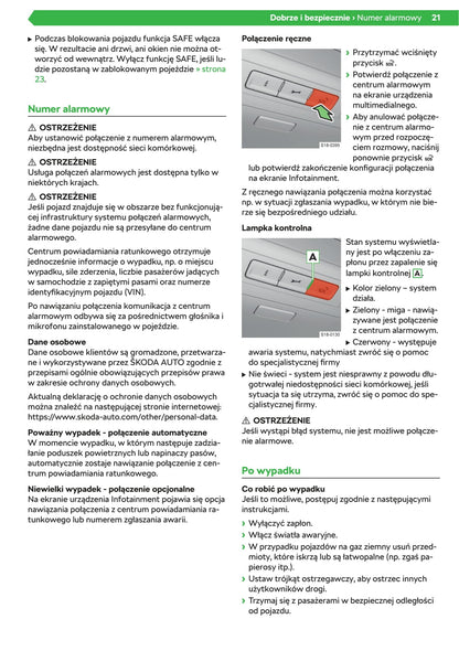 2019-2020 Skoda Scala Gebruikershandleiding | Pools