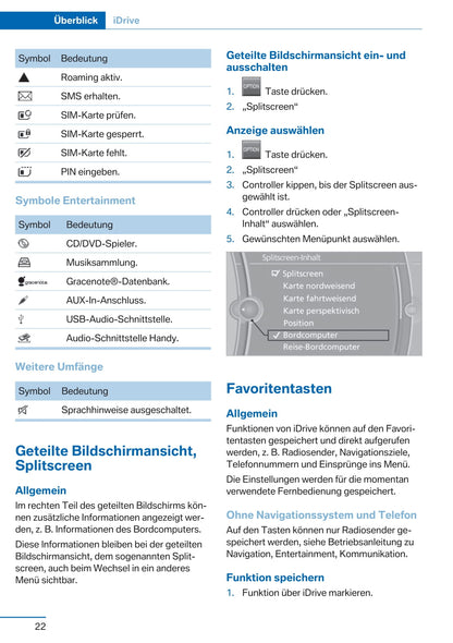 2014 BMW 3 Series Gran Turismo Bedienungsanleitung | Deutsch