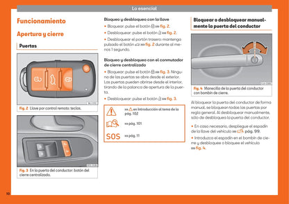 2012-2019 Seat Mii Bedienungsanleitung | Spanisch