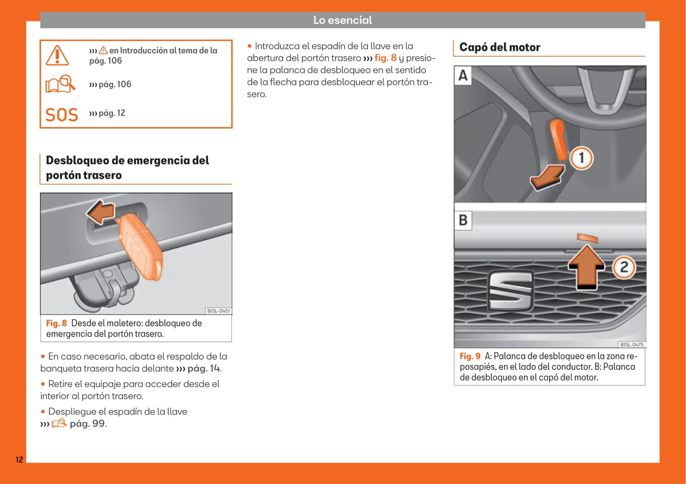 2012-2019 Seat Mii Bedienungsanleitung | Spanisch