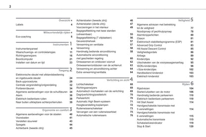 2020-2021 Toyota Proace City/Proace City Verso Owner's Manual | Dutch