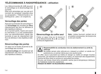 2018-2019 Renault Twingo Owner's Manual | French