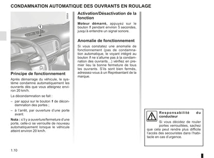 2018-2019 Renault Twingo Owner's Manual | French