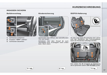 2011-2012 Peugeot 4007 Gebruikershandleiding | Duits