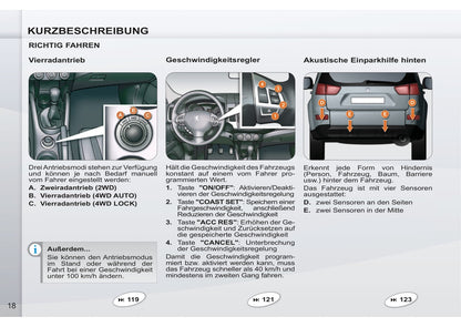 2011-2012 Peugeot 4007 Gebruikershandleiding | Duits