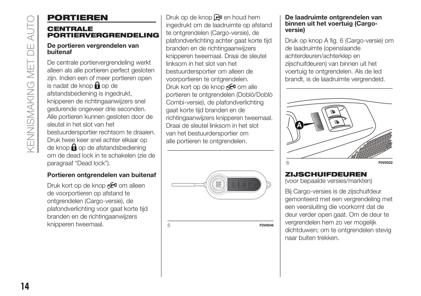 2017-2018 Fiat Doblò Gebruikershandleiding | Nederlands