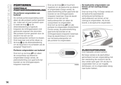 2017-2018 Fiat Doblò Gebruikershandleiding | Nederlands