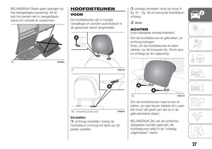 2017-2018 Fiat Doblò Gebruikershandleiding | Nederlands