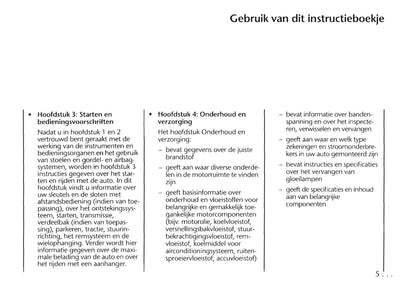 1999-2004 Chevrolet Alero Bedienungsanleitung | Niederländisch