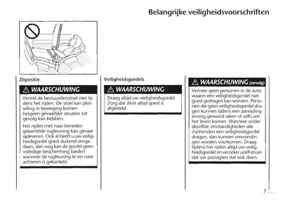 1999-2004 Chevrolet Alero Bedienungsanleitung | Niederländisch