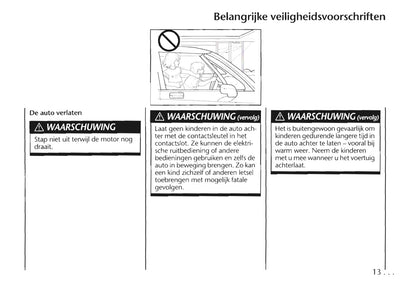 1999-2004 Chevrolet Alero Bedienungsanleitung | Niederländisch