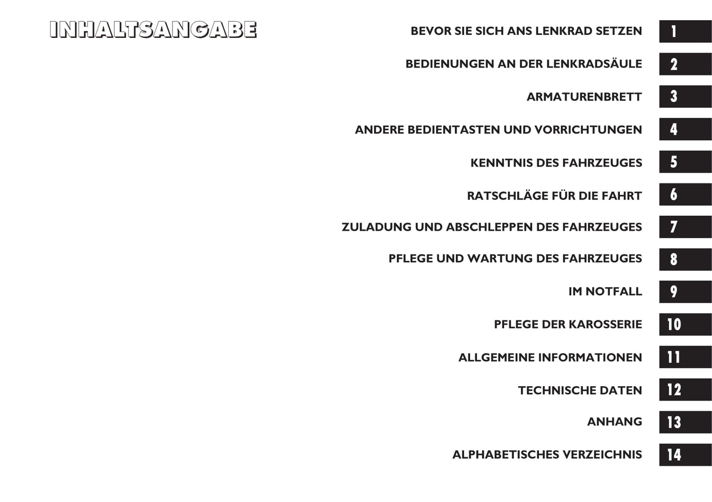 2013-2014 Fiat Sedici Gebruikershandleiding | Duits