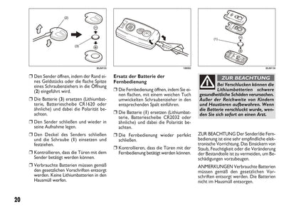 2013-2014 Fiat Sedici Gebruikershandleiding | Duits