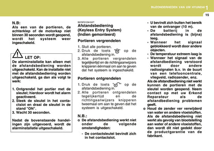 2008-2009 Hyundai Santa Fe Gebruikershandleiding | Nederlands