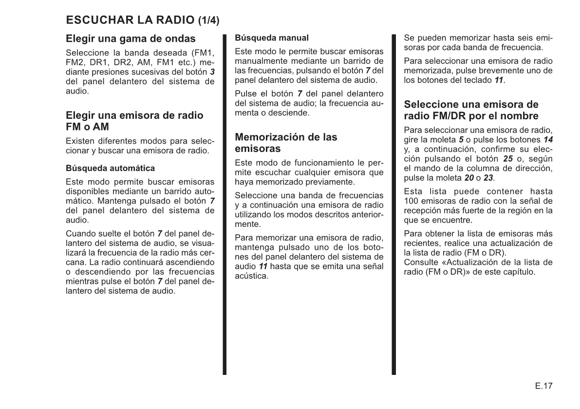 Renault Connect R&Go Instrucciones 2019 - 2020