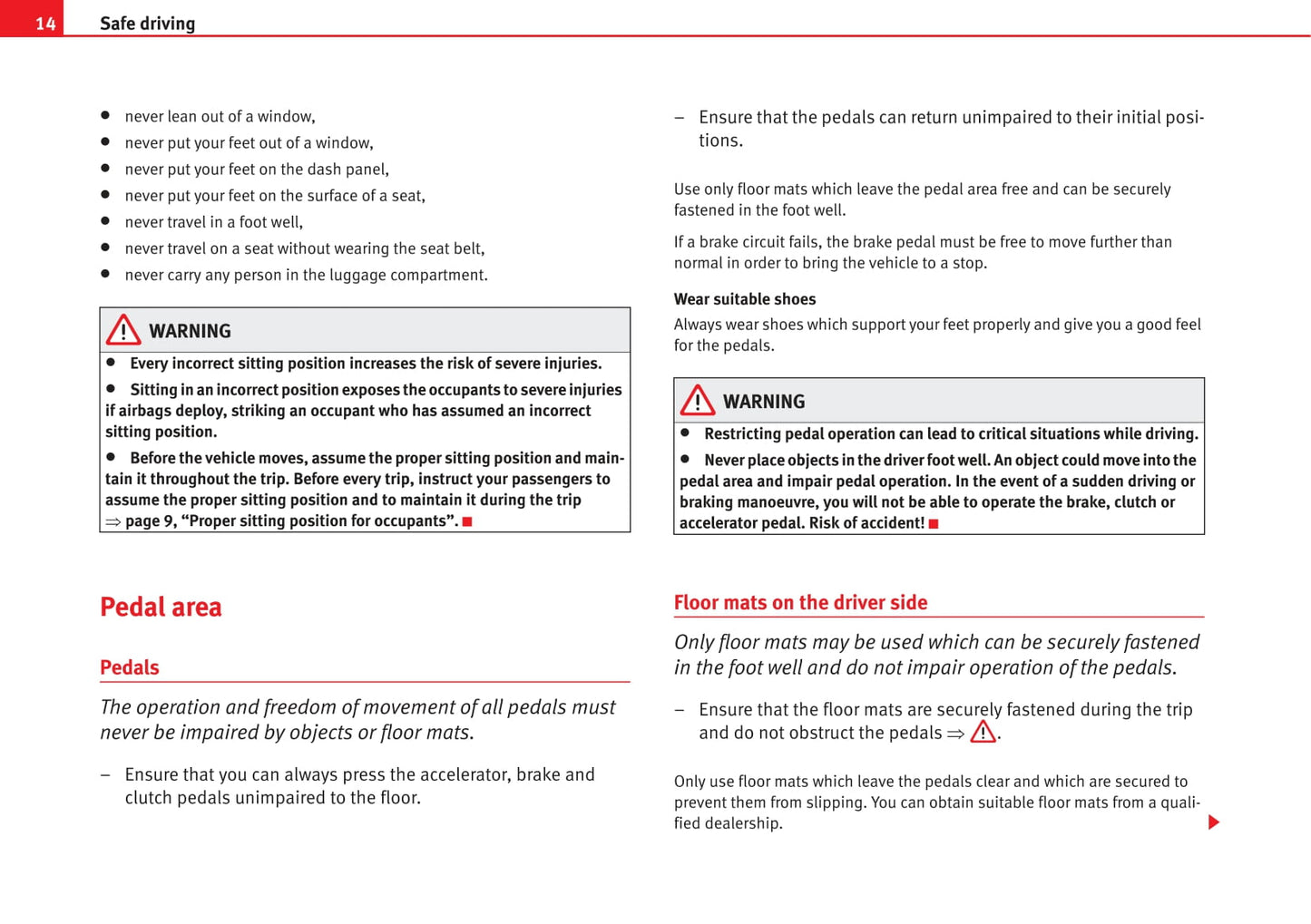 2007-2008 Seat Cordoba Owner's Manual | English