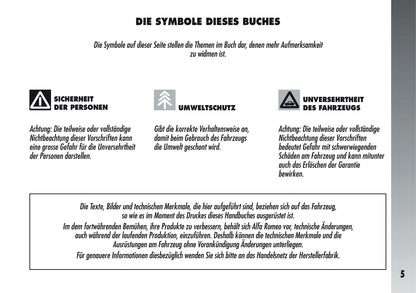 2005-2011 Alfa Romeo 147 Gebruikershandleiding | Duits